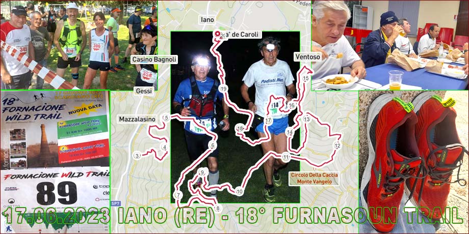 17.6.2023 Iano (RE) -18° Furnasoun Trail
