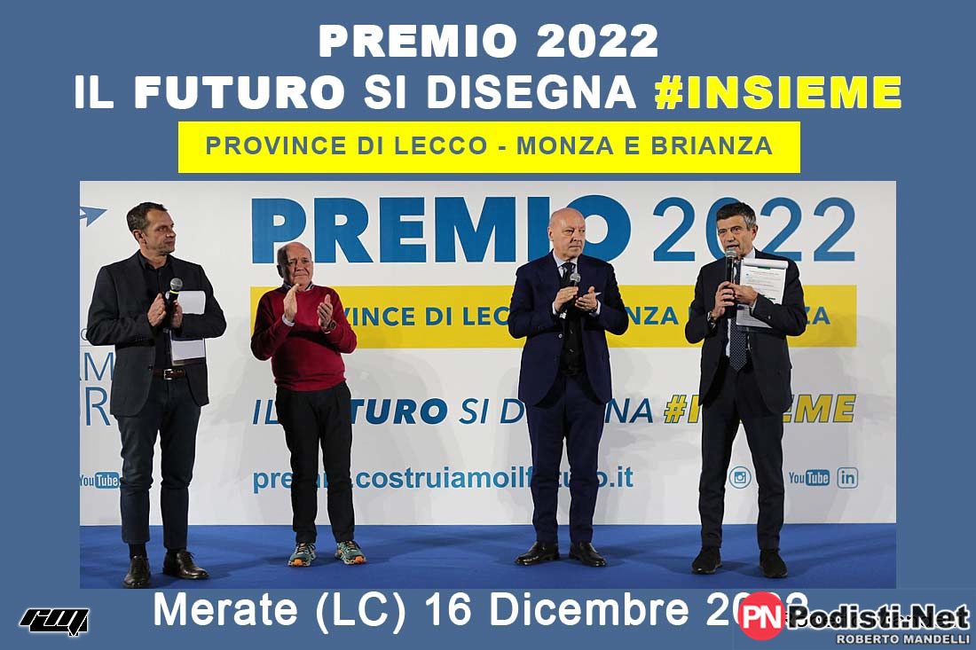 16.012.2022 Merate (LC) – Premio 2022 – Il FUTURO SI DISEGNA #INSIEME