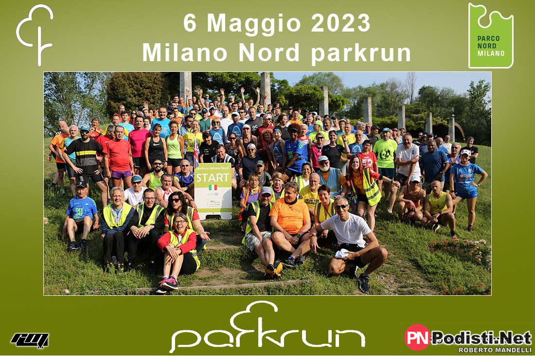 06.05.2023 Parco Nord Milano – Park Run con Giorgio Calcaterra e Sara Pastore