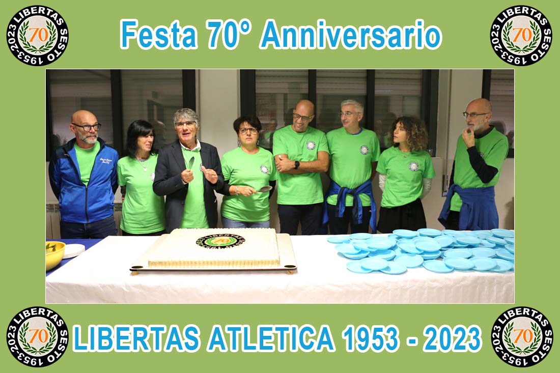 10.11.2023 Sesto-S.Giovanni (MI) – Festa 70° Anniversario Libertas