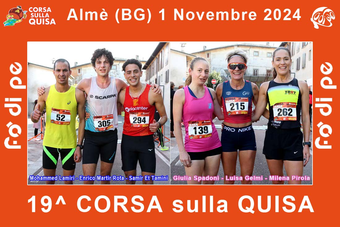 01.11.2024 Almè (BG) – 19^ Corsa sulla Quisa