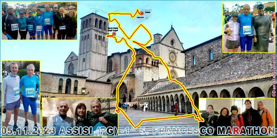 05.11.2023 Assisi (PG) -1^ S. Francesco Marathon