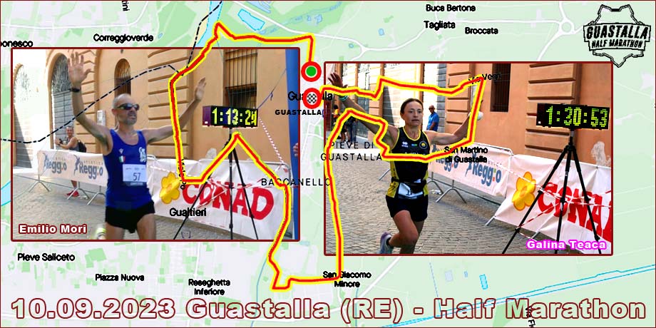 10.09.2023 Guastalla (RE) – Half Marathon- Foto di Fabio Marri e Nerino Carri