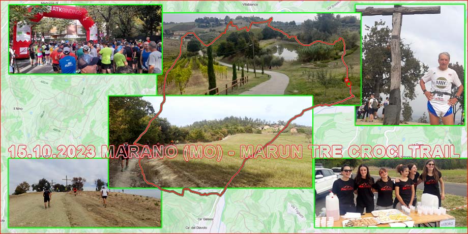 15.10.2023 Marano (MO) – Marun Tre Croci Trail