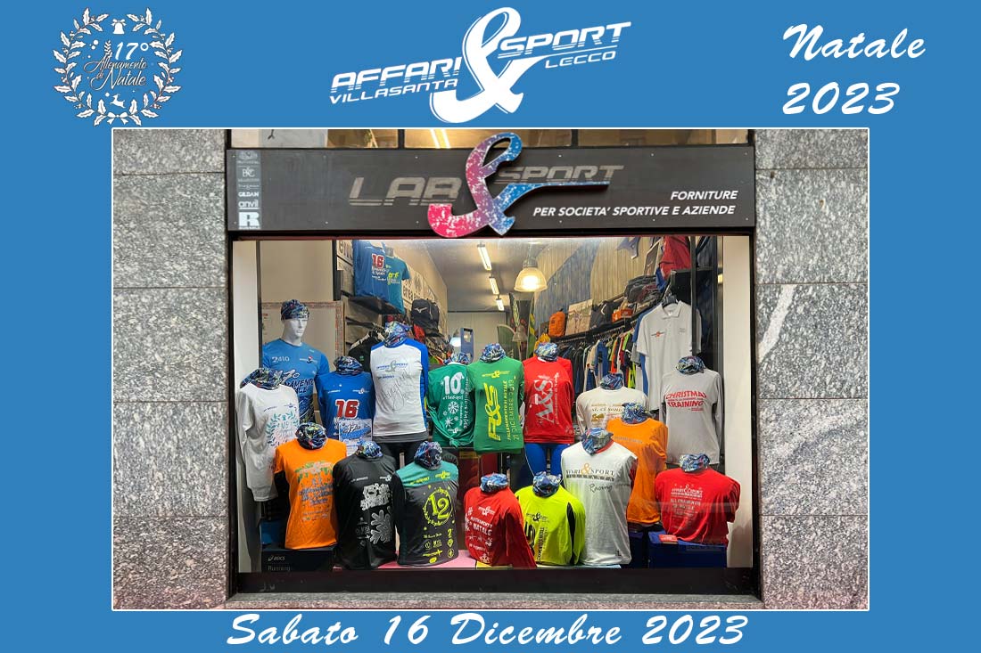 16.12.2023 Villasanta (MB) – 17° Allenamento di Natale Affari & Sport