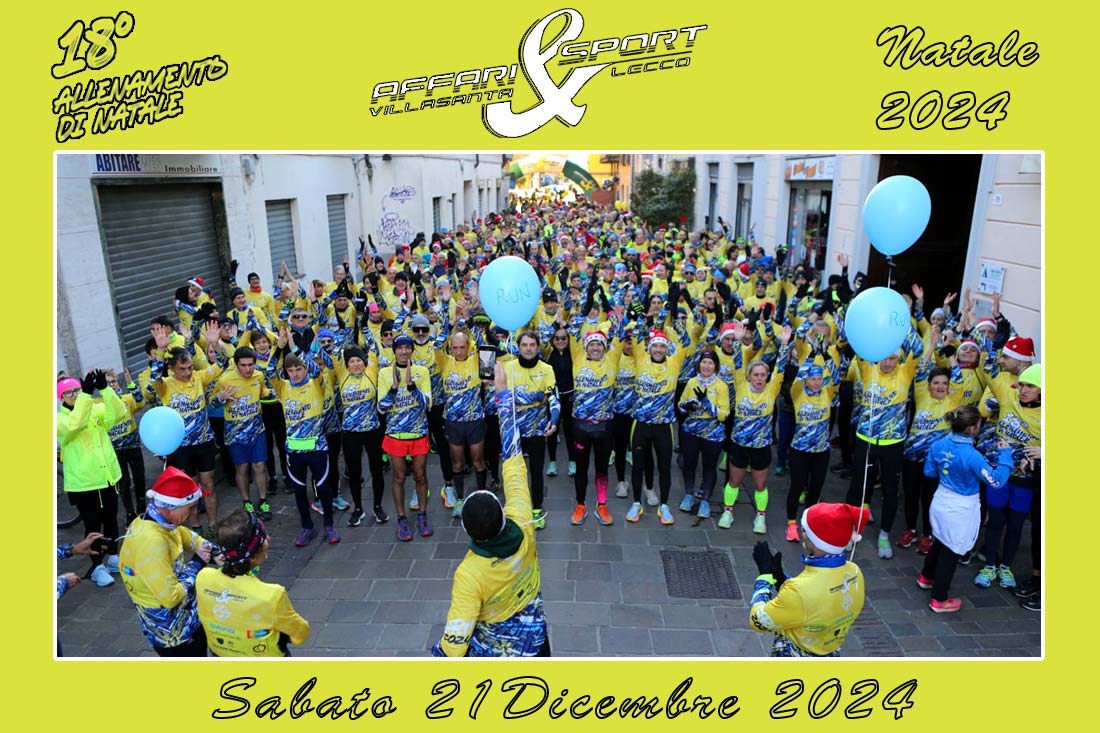 21.12.2024 Villasanta (MB) – 18° Allenamento di Natale Affari & Sport