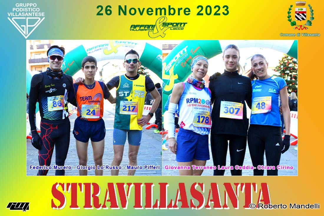 26.11.2023 Villasanta (MB) – 21^ StraVillasanta -2° Memorial Mario Ancri
