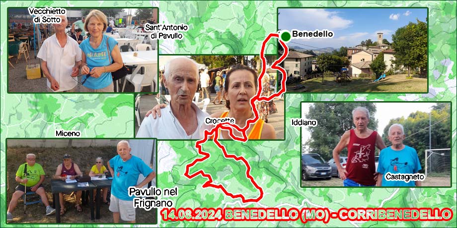 14.08.2024 Benedello (MO) – Corribenedello