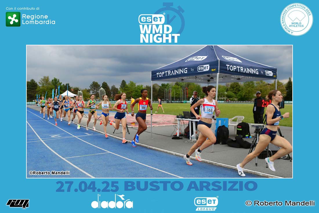 27.04.2025 Busto Arsizio (VA) – 14° – Walk & Middle Distance Night International Meeting