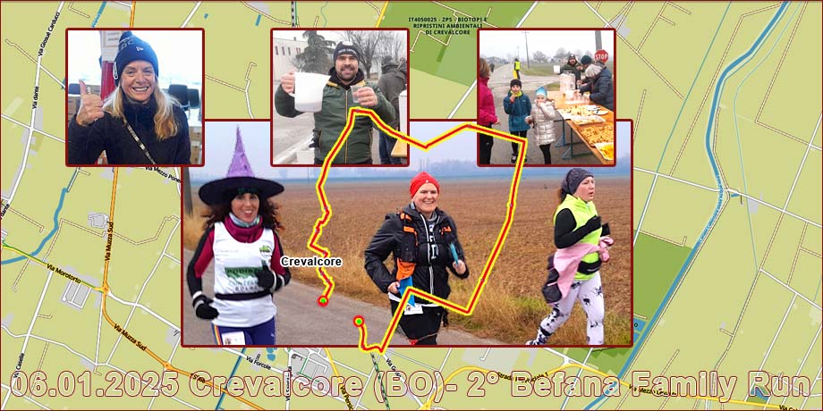 06.01.2025 Crevalcore (BO)- 2° Befana Family Run