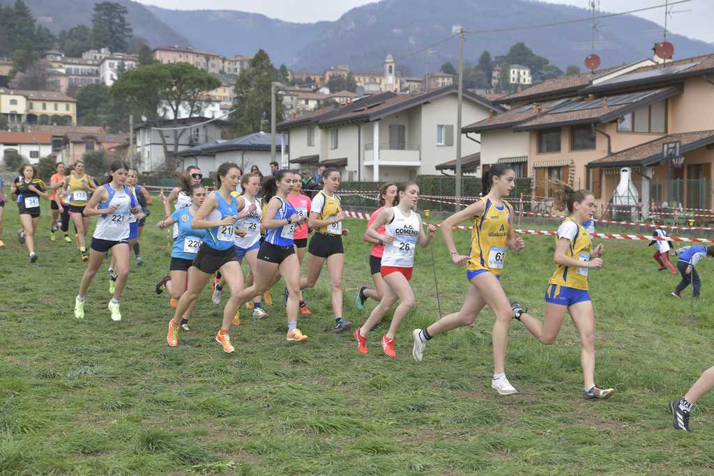 09.03.2025 Erba (CO) – 3^ prova Lanfritto maggioni Esordienti, campionato provinciale a staffetta Ragazzi/e Cadetti/e, cross corto Assoluto