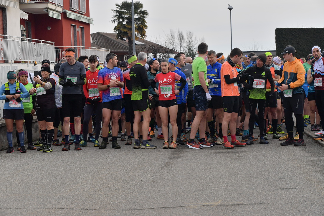 23.02.2025 Gargallo (NO) 6° Trail di Eric il Folletto Km 18 e 12