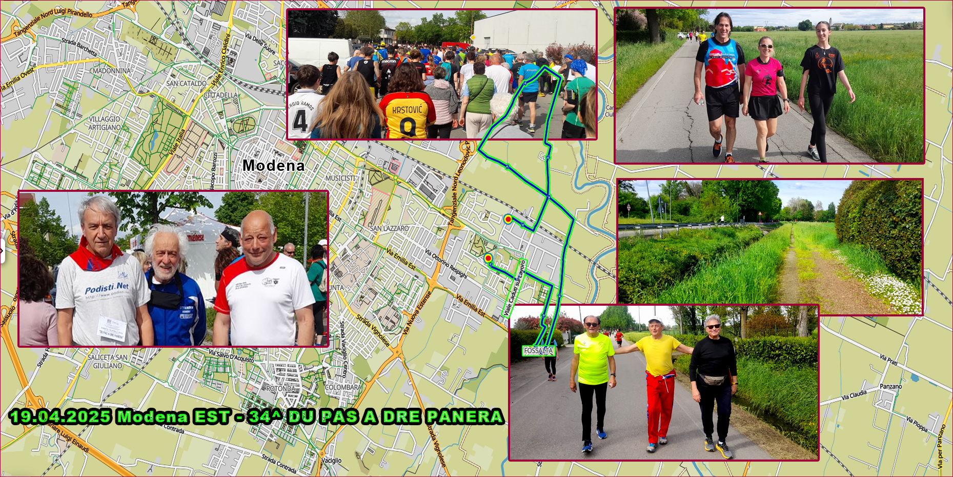 19.04.2025 Modena Est – 34^ Du Pas A Dre Panera