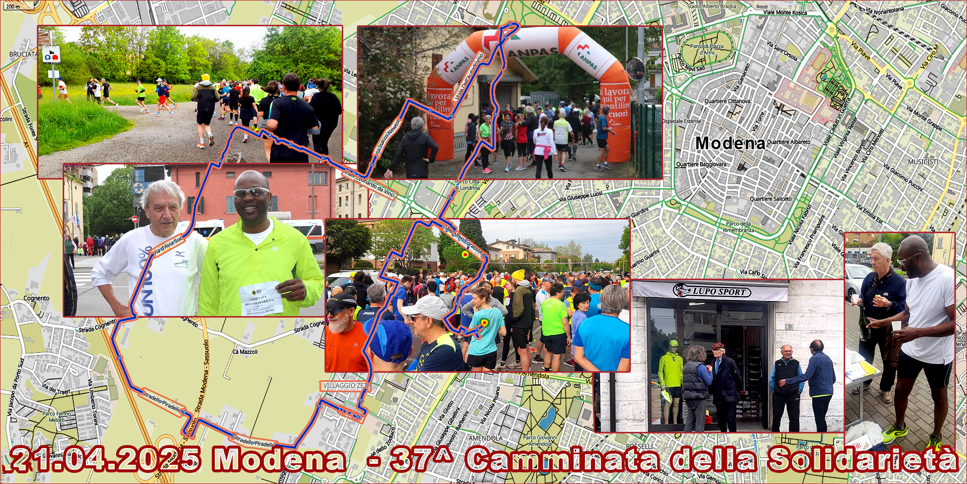21.04.2025 Modena  – 37^ Camminata della Solidarietà – Foto di Fabio Marri