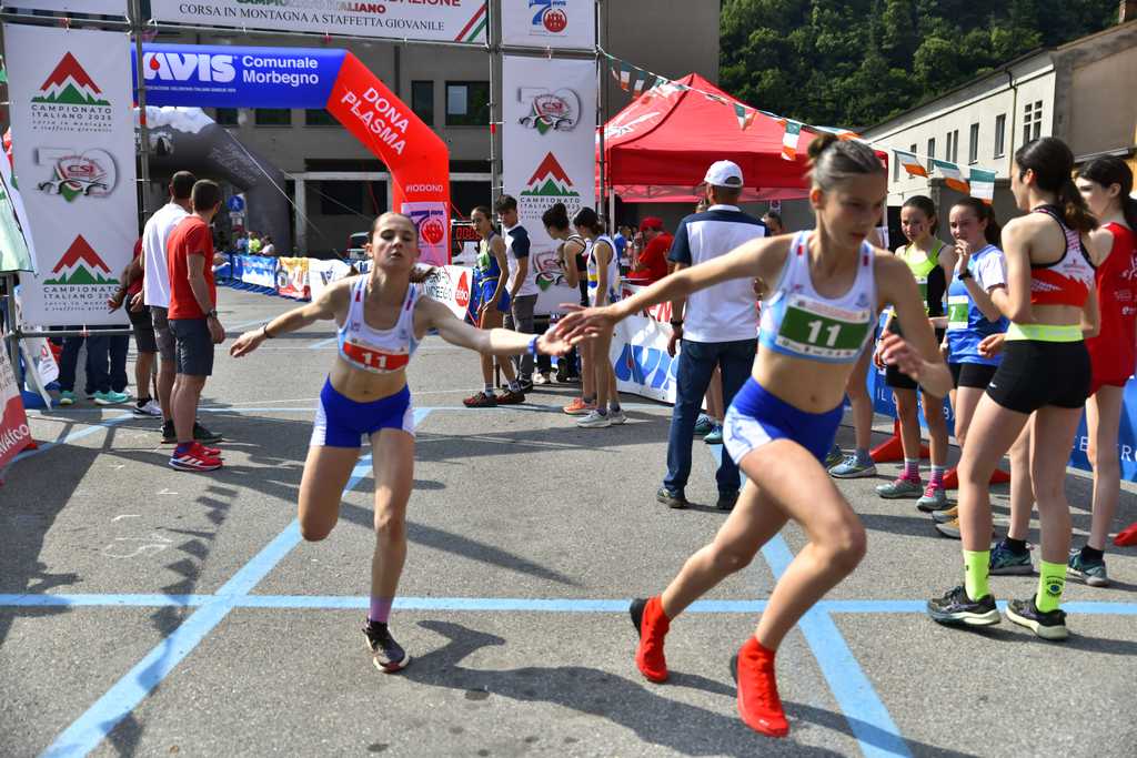 01.06.2025 Morbegno (SO) – Campionato Italiano Giovanile di corsa in montagna a staffetta