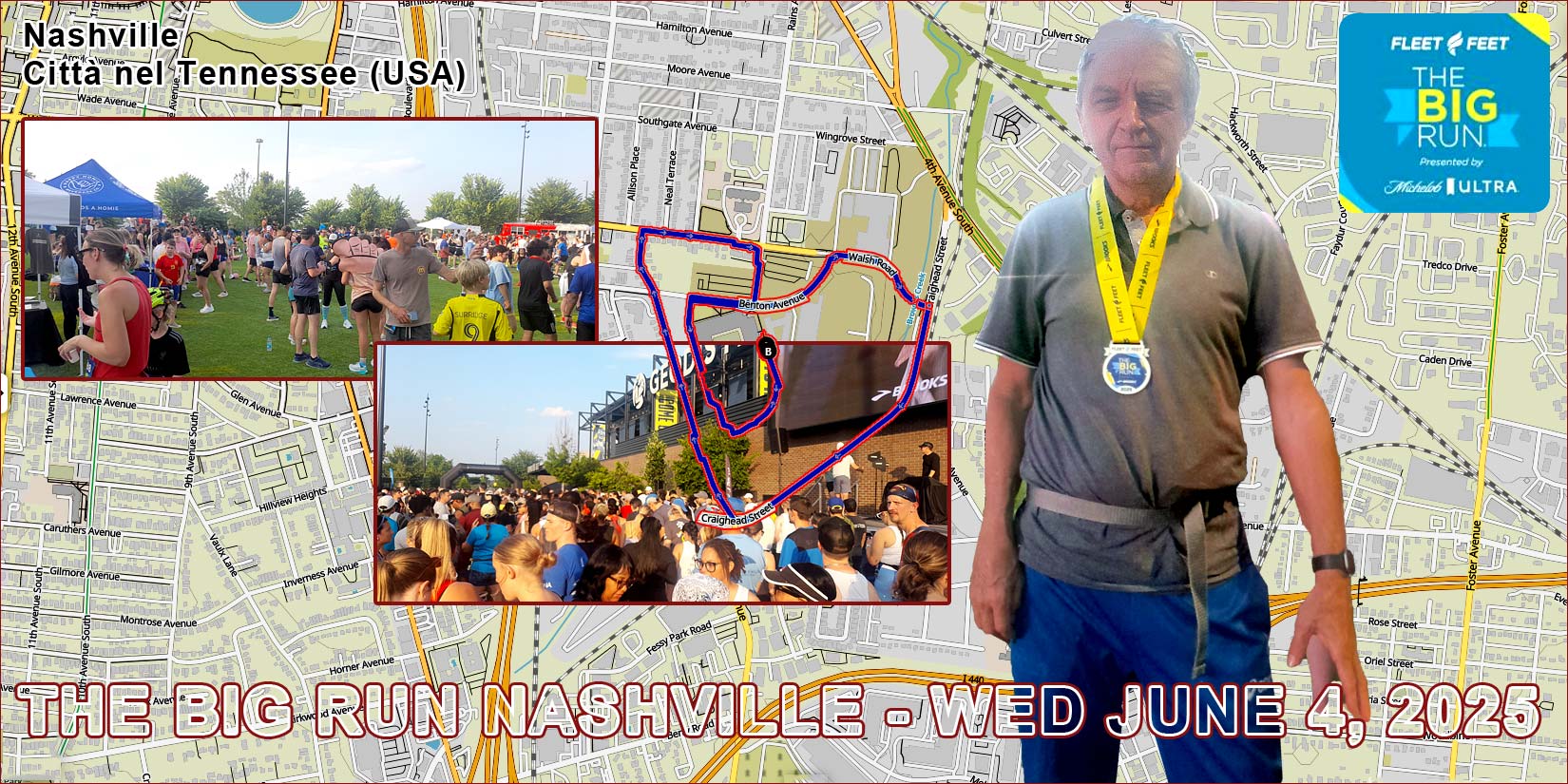 04.06.2025- Nashville -Tennessee (USA – The Big Run  Nashville