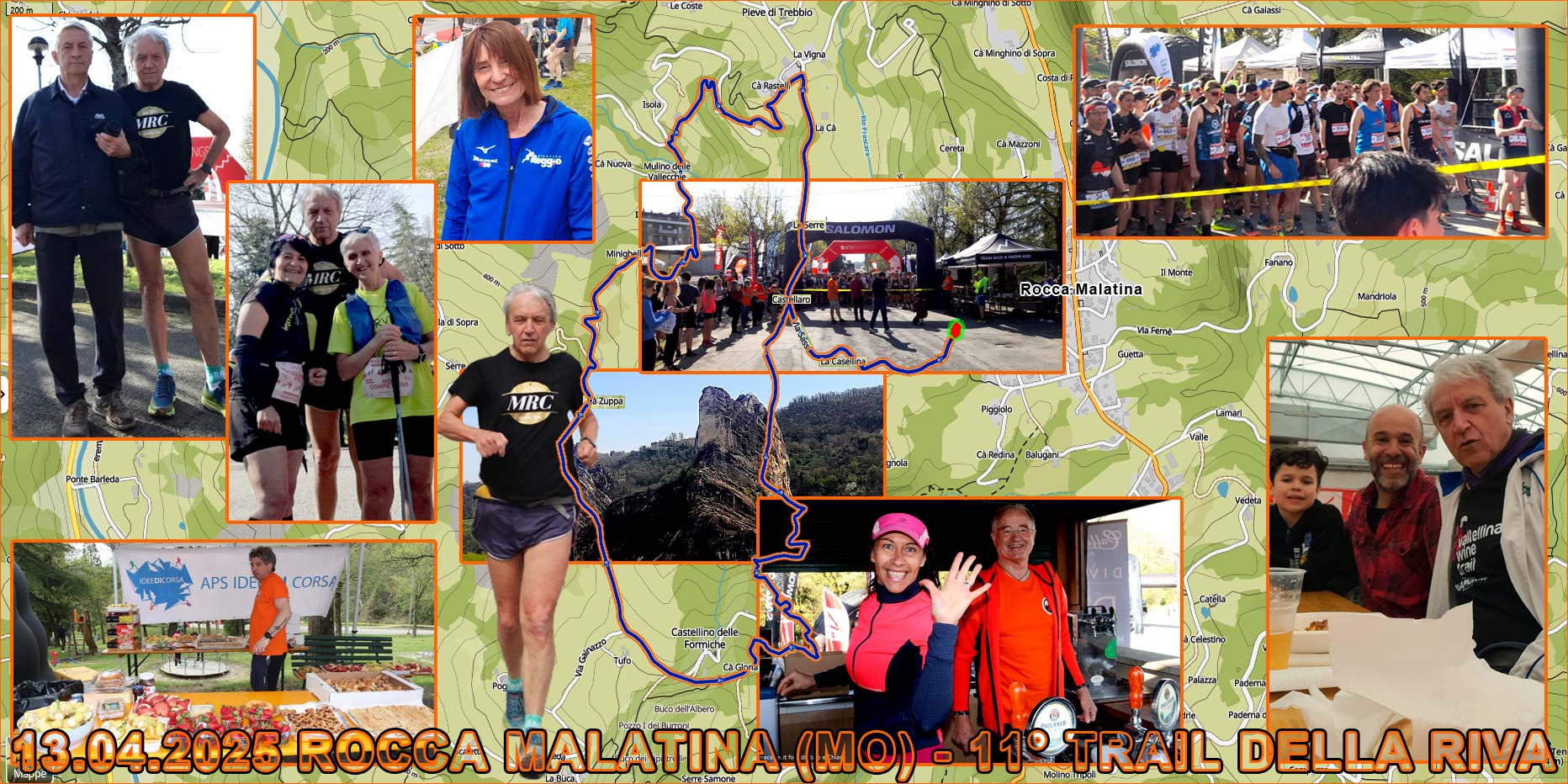 13.04.2025 Rocca Malatina (MO) – 11° Trail della Riva