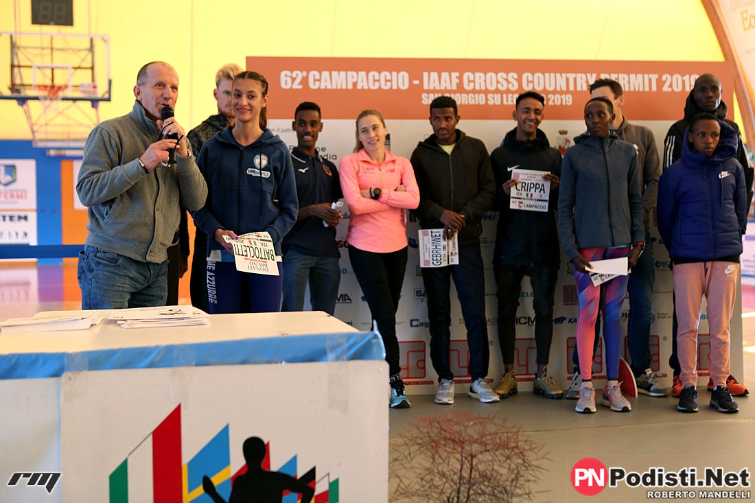 05.01.2019 San Giorgio Su Legnano (MI) – Presentazione atleti che correranno il 62° Campaccio Cross Country e convegno “Siamo nati per correre?”