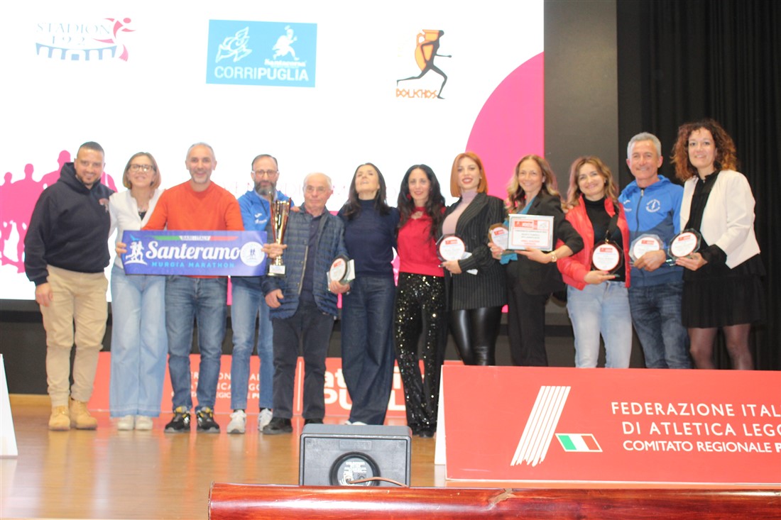 21.03.2024 Bari – Premiazione circuiti Fidal Puglia 2024