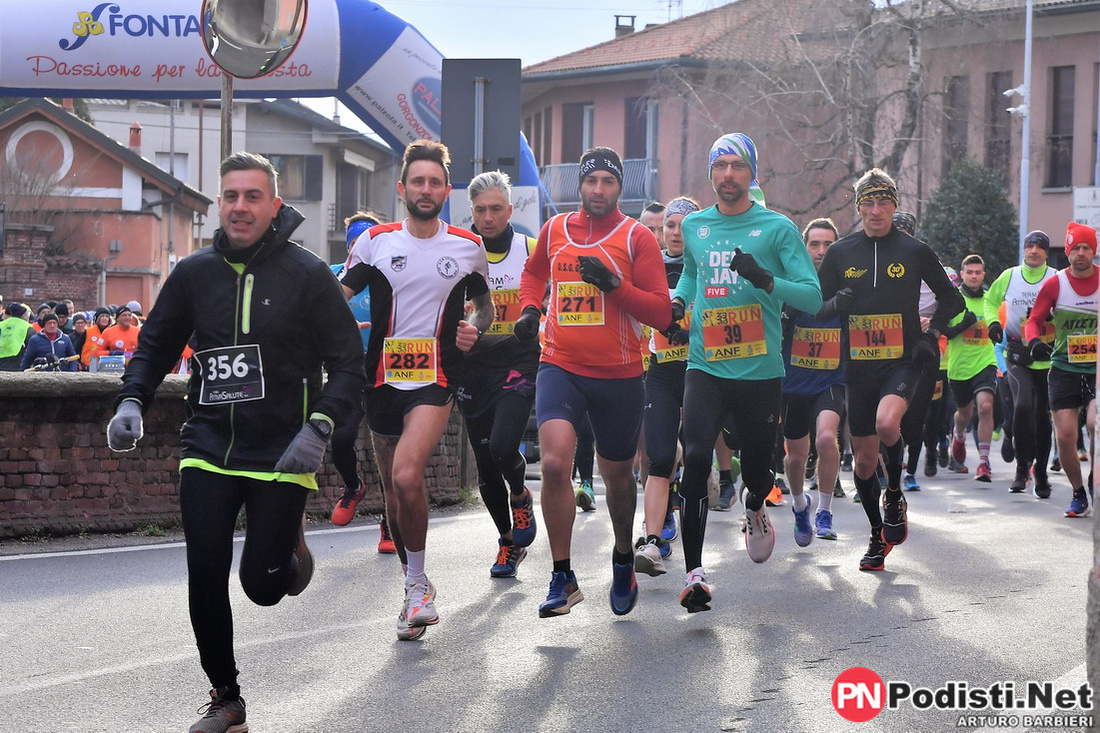 22.01.2023 Fagnano Olona (VA) ANF 1^ San Gaudenzio Run