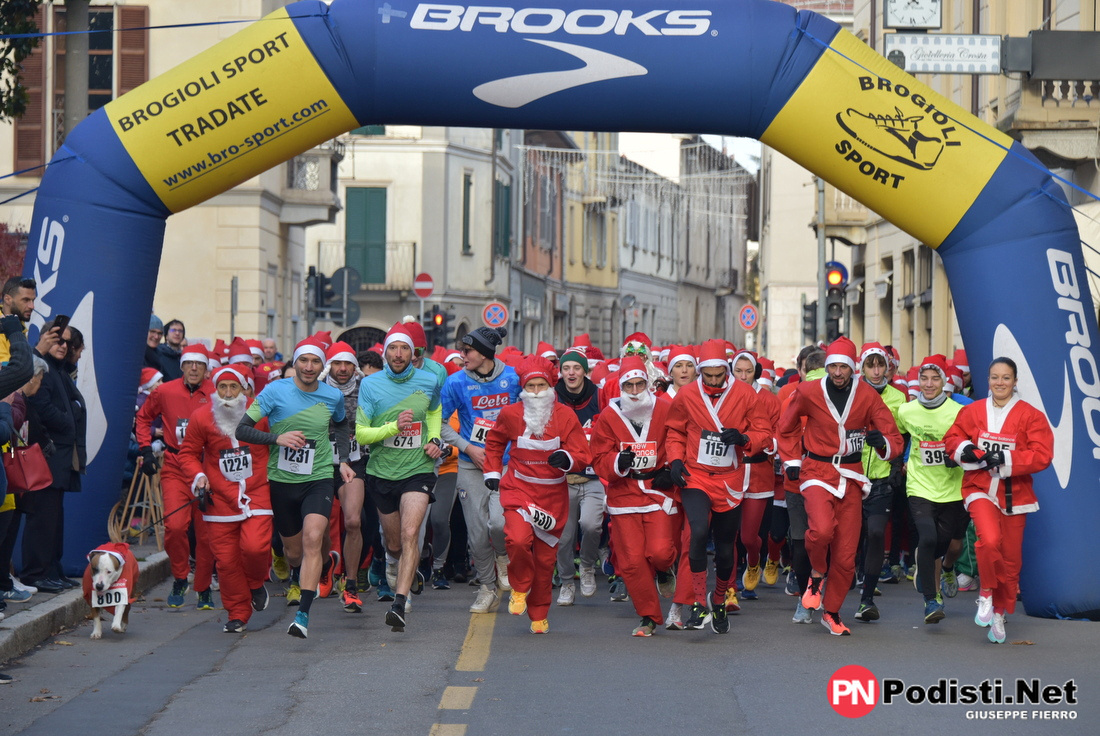 08.12.2022 Tradate (VA) – 14^ Babbo Natale Running