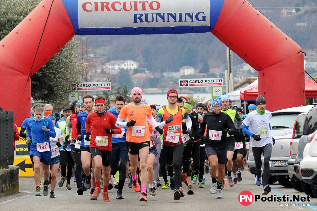 14.01.2024 Petenasco (NO) Circuito Running Urban Trail di Petenasco