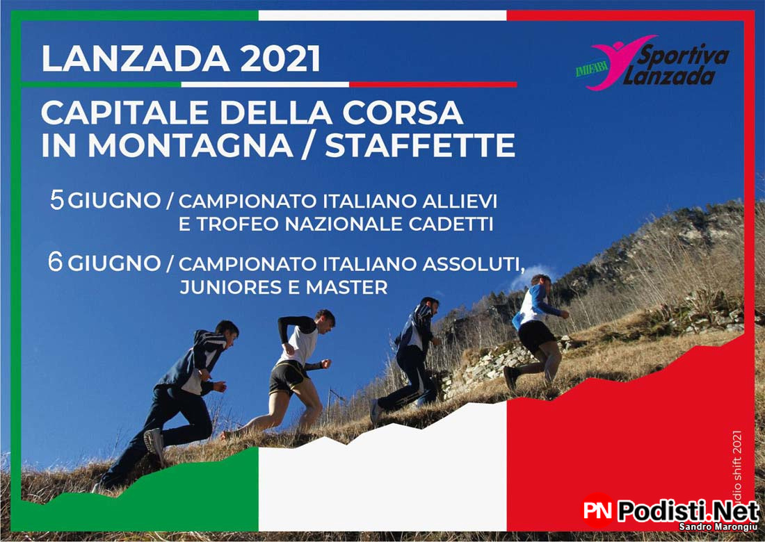 05.06.2021 Lanzada (SO) – Campionati Italiani di staffette di corsa in montagna -Allievi/Cadetti