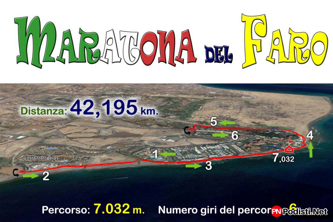 23.01.2020 Maspalomas – Gran Canaria (E) – Maratona del Faro