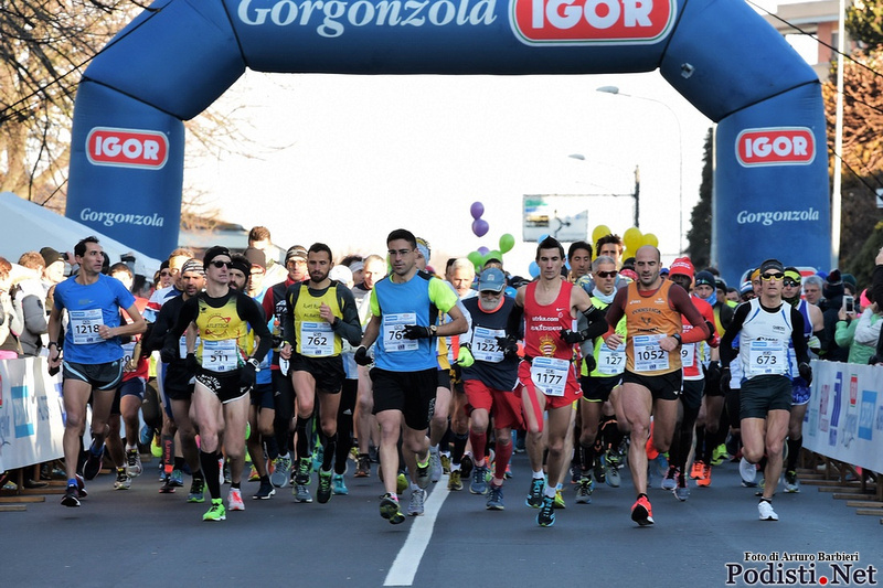 21.01.2018 Novara (NO) – 22^ Mezzamaratona di San Gaudenzio