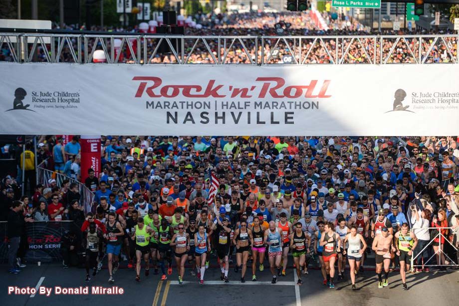 28.04 2018 Nashville – TN- (USA) – St. Jude Rock ‘n’ Roll Nashville Marathon & Half Marathon – Foto di Fabio Marri