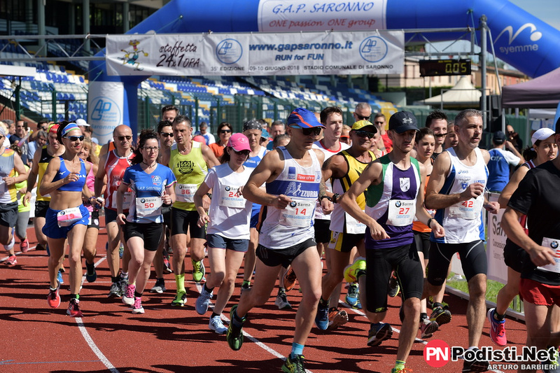 09/10.06.2018 Saronno (VA) – 35^ Staffetta 24×1 ora