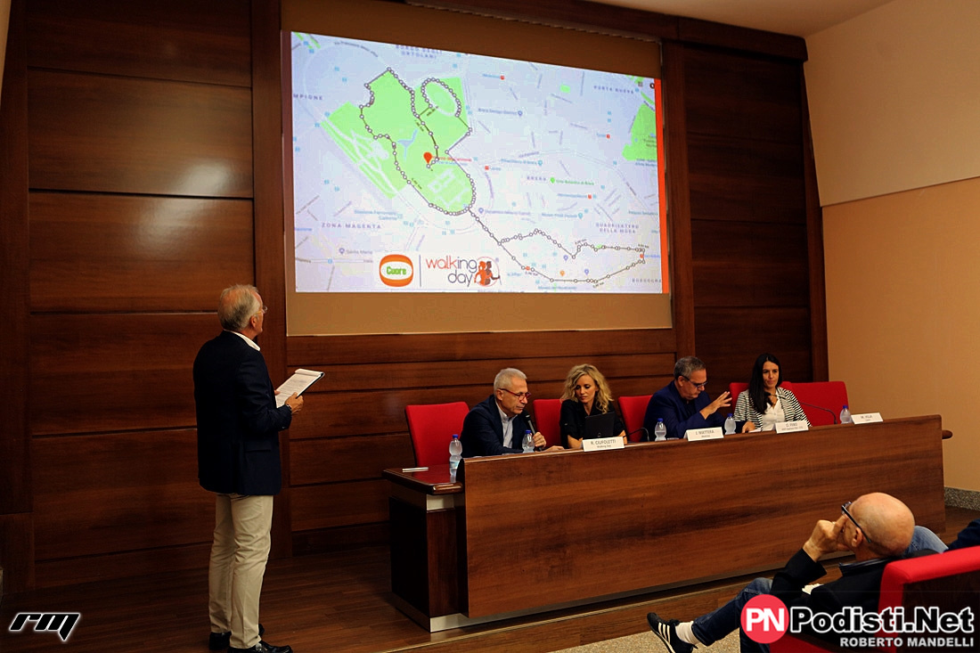 01.10.2019 Milano (Palazzo Castiglioni) – Conferenza Stampa del Walking Day